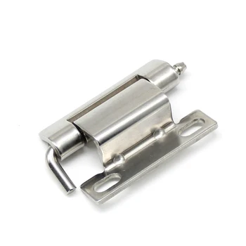 

Bolt Latch Type Bend Right Angle Hinge with Hole 60*20*2.5MM Stainless Steel Blind Hinge 2pcs