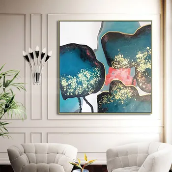 

Abstract canvas painting wall art pictures for living room wall decor home decor original acrylic art texture quadros caudros