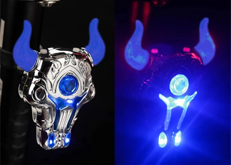 Фонарь велосипедный светодиодный задний лазерный зарядка через USB|led cycle light|cycling