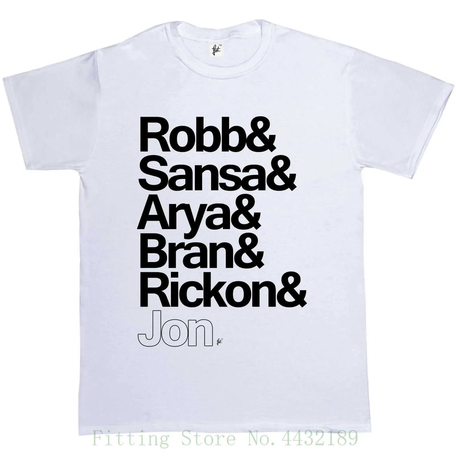 Stark Siblings Robb Sansa Arya Bran Rickon Jon Мужская футболка дизайн Новая мода короткий рукав |