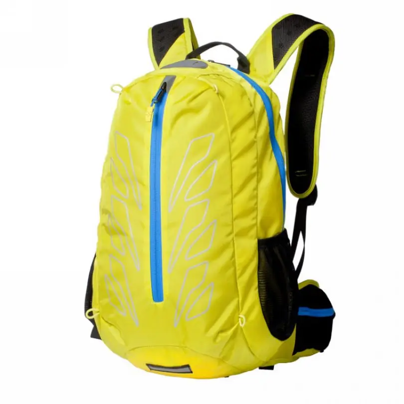 ROSWHEEL, спортивная женская и мужская сумка для путешествий, пеших прогулок, велоспорта, 15л, рюкзак, Ультралегкая велосипедная сумка с дождевиком - Цвет: Цвет: желтый