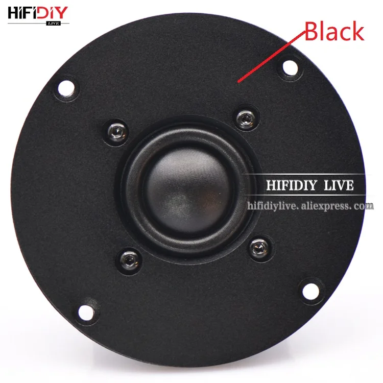 Hifidiy LIVE Q1-104 шарик купол стерео дома плёнки тройной громкоговоритель Hi-Fi 4 дюйма твитер Динамик блок Шелковый мембрана 8OHM 30W