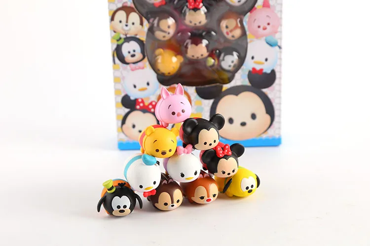Мини-фигурка ЦУМ Disney набор кукол Минни Микки Дейзи Дональд Дак Гуфи поросенок