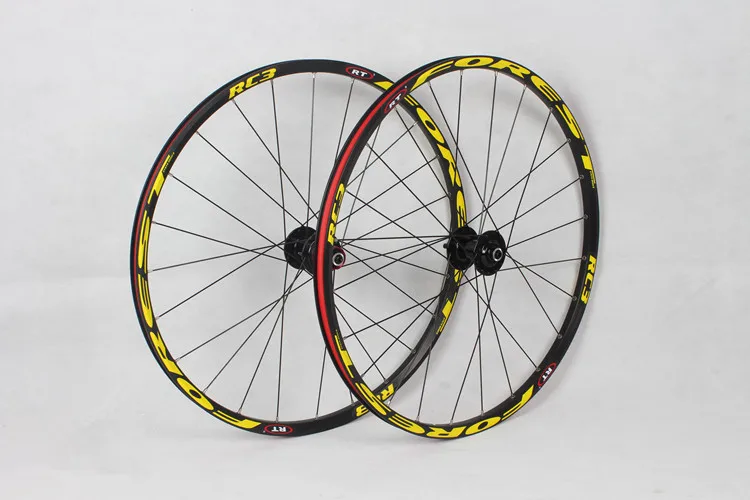 Best RT RC3 Mountain Bike Bicycle front 2 rear 4 sealed bearing aluminum alloy rim multicolor wheels 4