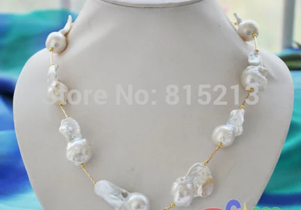 

ddh001443 white baroque KESHI REBORN PEARL GOLDEN NECKLACE 28% Discount