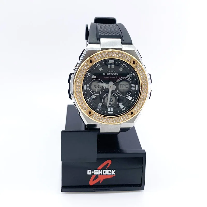 18k позолоченный g стальной корпус часов для модели G shock W300|Часы Чехлы| |