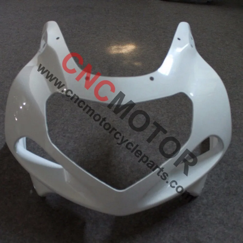 ФОТО ABS Plastic Front Cowl Nose Upper Fairing Kit for Suzuki GSXR1000 GSX-R1000 2001 2002 Unpainted