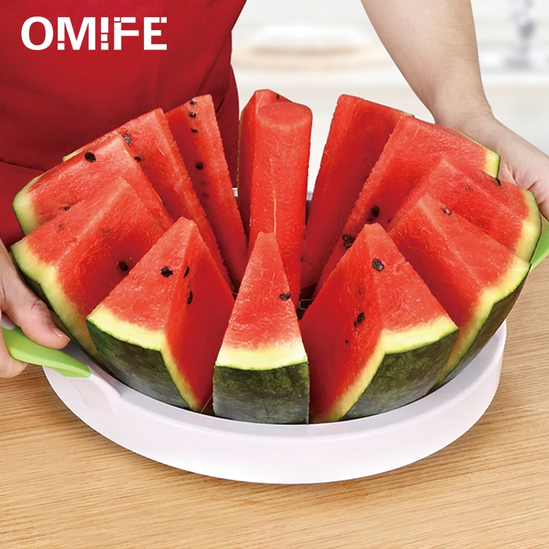 

Omife Fruit Vegetable Tools Salad Watermelon Slicer Peeler Fruit Watermelon Cutter Knife For Squeezer Juicer Kitchen Accessories