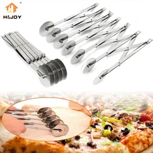 Антипригарные 7 колес резак ножи для тортов из нержавеющей стали тесто делитель паста рокер пицца выпечка роликовые вечерние кухонные инструменты для выпечки