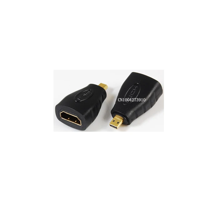 

Mobile phone Camara Micro HDMI to HDTV Type D to A HDMI Adapter Micro Male A Female HDMI Connector Small to Big HDMI Adapter
