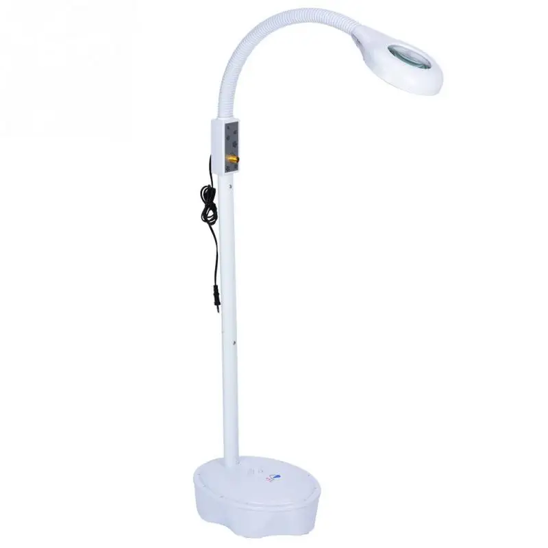  Makeup Tool Kits Magnifying LED Floor Lamp with Stand Flexible Adjustable Cold Light for Reading Ma - 32931345420