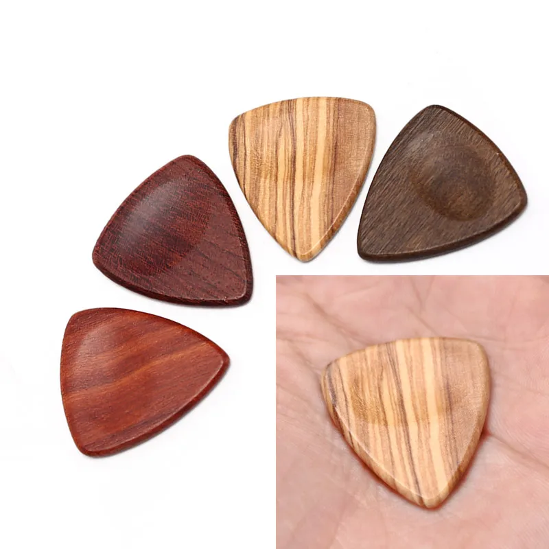 1 шт. деревянная акустическая гитара Pick Plectrum в форме сердца s для бас части 4