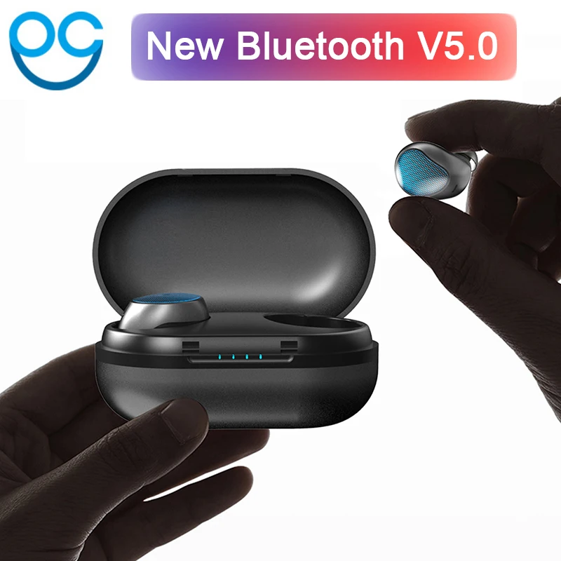 OGV V5.0 Earbuds Bluetooth Earphone Waterproof Wireless headphone Stereo 3D Sound with 1200mAh Charging Box headset For iPhone OGV V5.0 Earbuds Bluetooth Earphone Waterproof Wireless headphone Stereo 3D Sound with 1200mAh Charging Box headset For iPhone