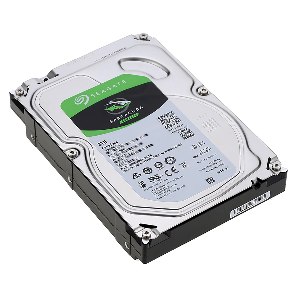  Seagate 3 TB disco duro interno HDD 5400 RPM SATA 6 Gb/s 64 MB caché 35 pulgadas ST3000DM007 /ST300
