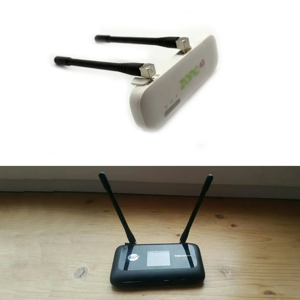 Eightwood 2шт Мини TS9 Мужская антенна для Verizon Jetpack 4G LTE Мобильная точка доступа Netgear