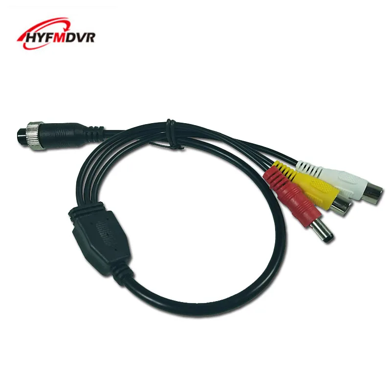 

Airport Head Interface to AV Interface Cable Fire Truck Camera Monitoring Using Pure Copper 4PIN Shielding Wire