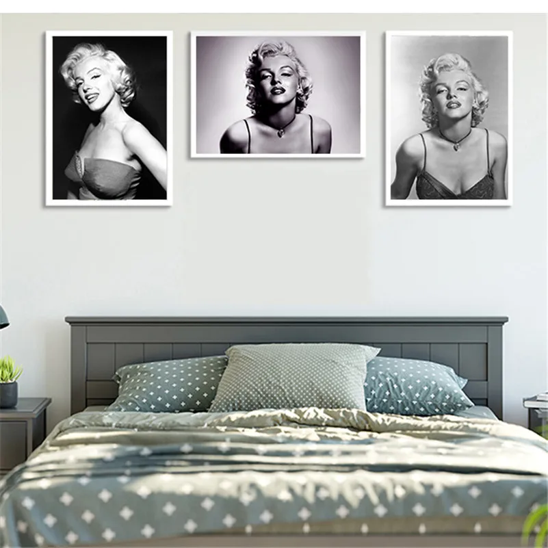 Marilyn Monroe Canvas Painting Posters And Prints Art Wall Picture For Living Room Unique Gift For Lover Home Decor