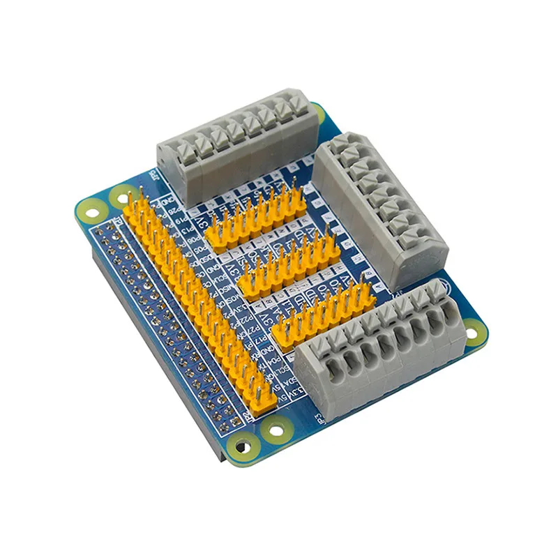 Raspberry Pi GPIO Плата расширения, модуль для робота автомобиля DIY тест Совместимость для Raspberry Pi 4 Модель B/3B+/3B