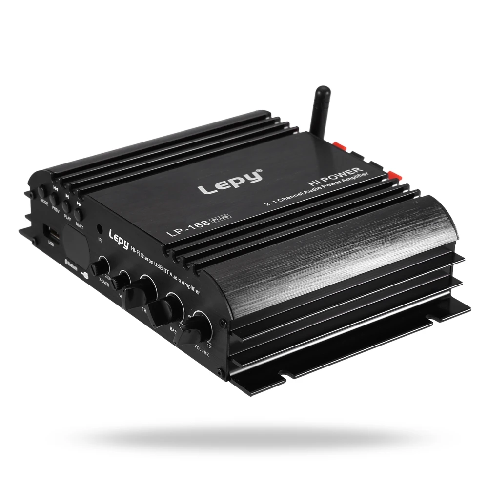 Lepy LP 168 плюс супер бас HiFi стерео аудио автомобильный усилитель с беспроводной