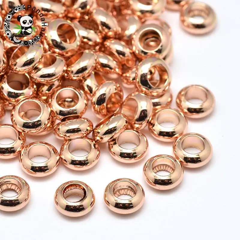 4/5/7 мм 500 шт. латунные плоские круглые бусины|spacers for jewelry making|bead spacersround beads |