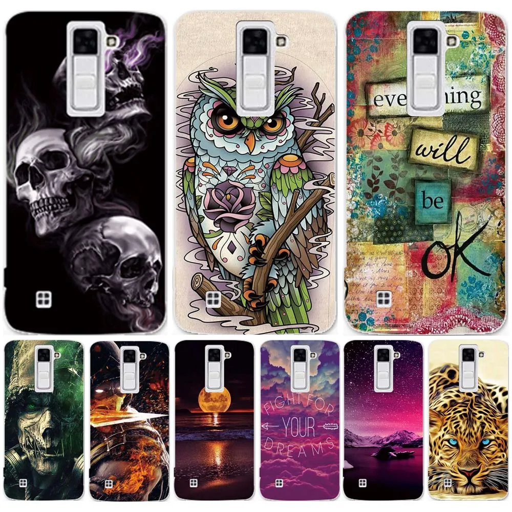 

Case For Coque LG K7 Case Soft Silicone Back Cover For LG K7 X210ds X210 ds Tribute 5 LS675 MS330 LG-X210ds M1 LG-K7 Phone Cases