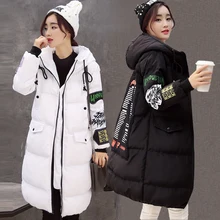 Bread cotton clothes winter new women’s coat Korean fashion Slim Down padded cotton jacket long Windbreaker