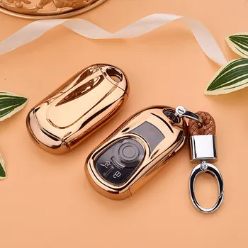 

PC+TPU Protection Key Case Cover For OPEL Astra Buick ENCORE ENVISION NEW LACROSSE Rings Protect Shell Car Styling Cover