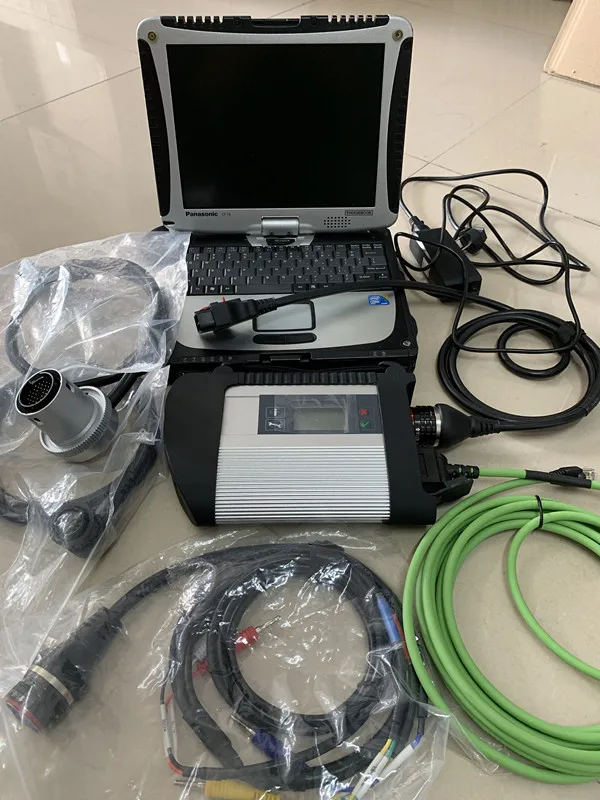 Идеальная версия,07 SD Подключение c4+ VAS5054A полный чип с OKI Bluetooth чип+ авто диагностический ноутбук 4g 1 ТБ hdd готовый к использованию