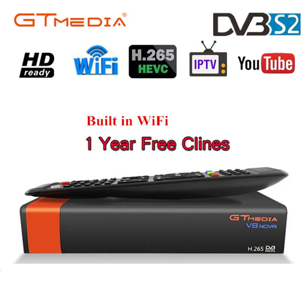 

Cccam cline for 1 year on GTmedia v8 nova DVB S2 Satellite Receiver with Full HD 1080P Spain Poland Germany Europe Freesat V7S