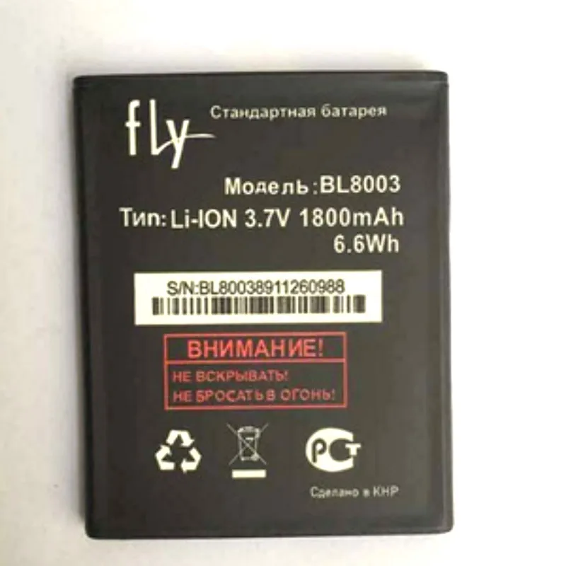 1800mAh Battery For FLY IQ4491 Era Life 3 BL8003 mobile phone Batteries + track code | Мобильные телефоны и аксессуары