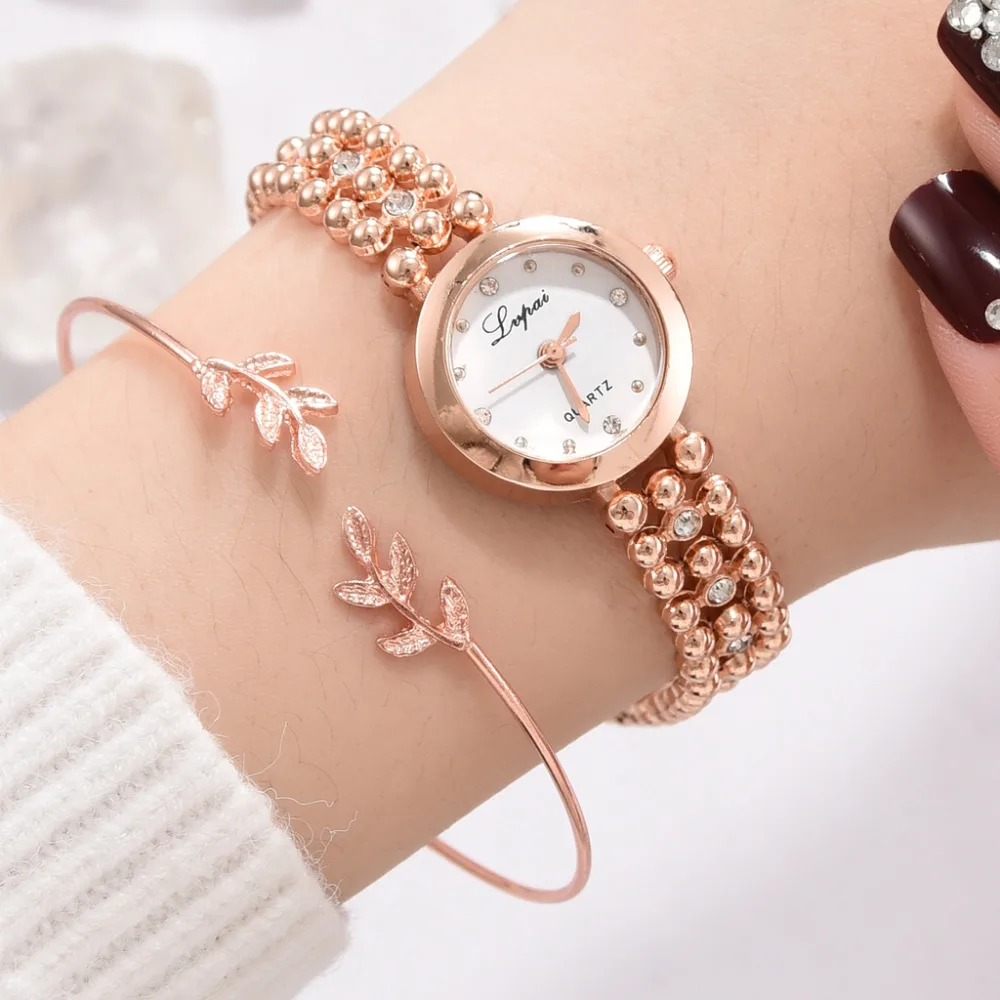 

Lvpai Brand Luxury Quartz Watches Women Bracelet Dress Clock Women Fashion Crystal Creative Desgin Wrist Watches Relogio