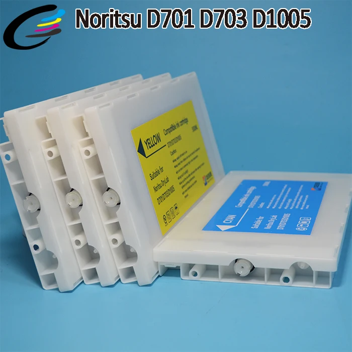 Совместимые картриджи Noritsu D701 D703 D1005 HR с чипом 500 мл|ink cartridge|noritsu d701compatible ink cartridge |