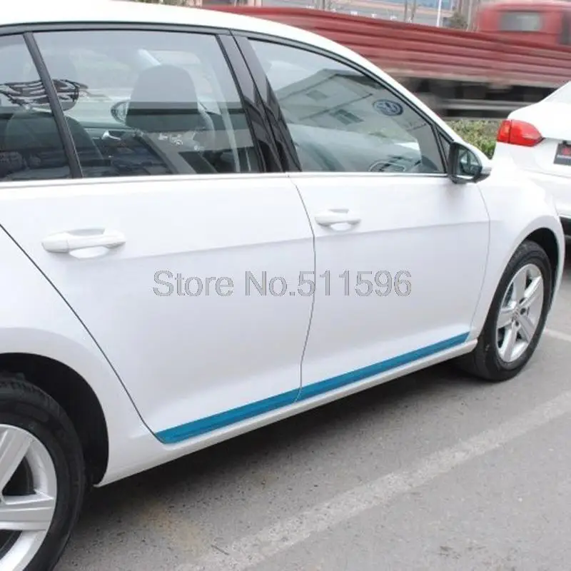 Steel Side Door moulding cover trim bull bar Body Side Molding rabbing