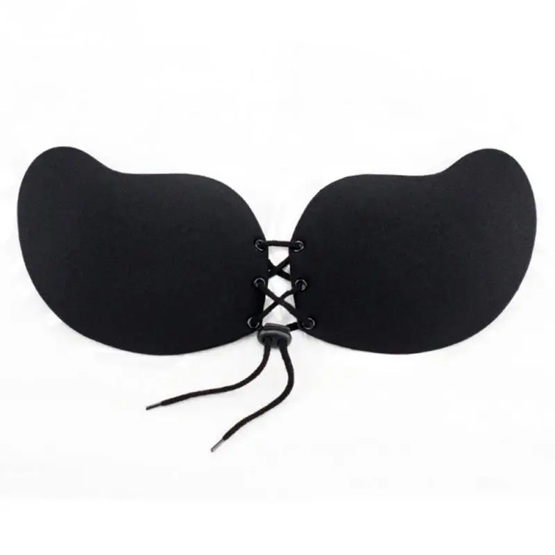 Sexy Silicone Strapless Backless Self Sticking Gel Stick Invisible Bras