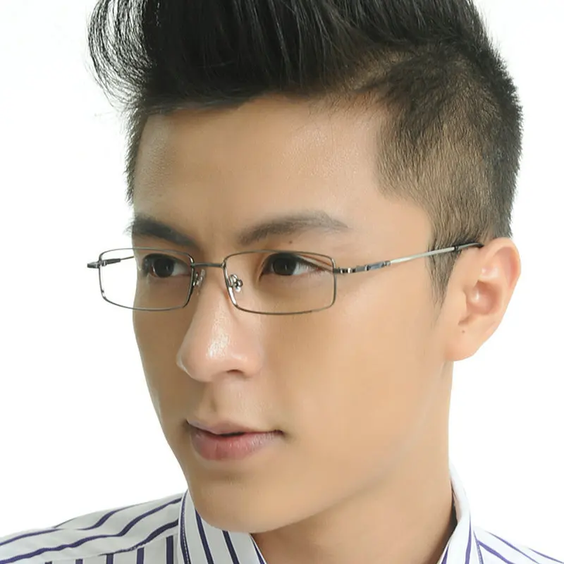 Brand New Metal Flexible Eyeglass Frames lightweight Full Rim Myopia Rx able Men Women Glasses