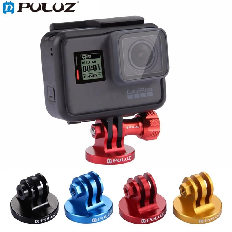 

PULUZ PU145 Aluminum Tripod Mount Adapter for GoPro HERO7 6 5 4 3 3+ 2 1for Xiaomi for Xiaoyi Action Cameras Accessories