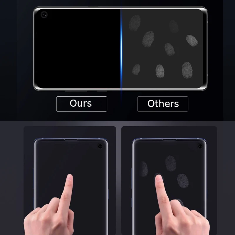 Hopelf Защитная пленка для samsung Galaxy S10 плюс Экран протектор мягкая S10E (не