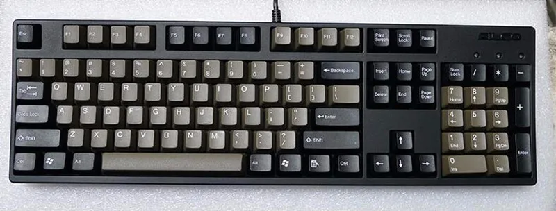 Белая клавиатура cherry mx switch 104 keycaps Taihao double shot гранит Dolch keycap OEM Многоцветный Olivette