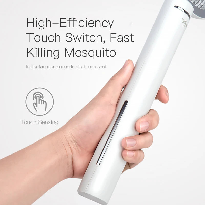 YAGE электрическая ловушка для комаров Smart Touch Switch 2700V USB перезаряжаемая батарея Moustique ракетка фрукты Moscas мухоловка