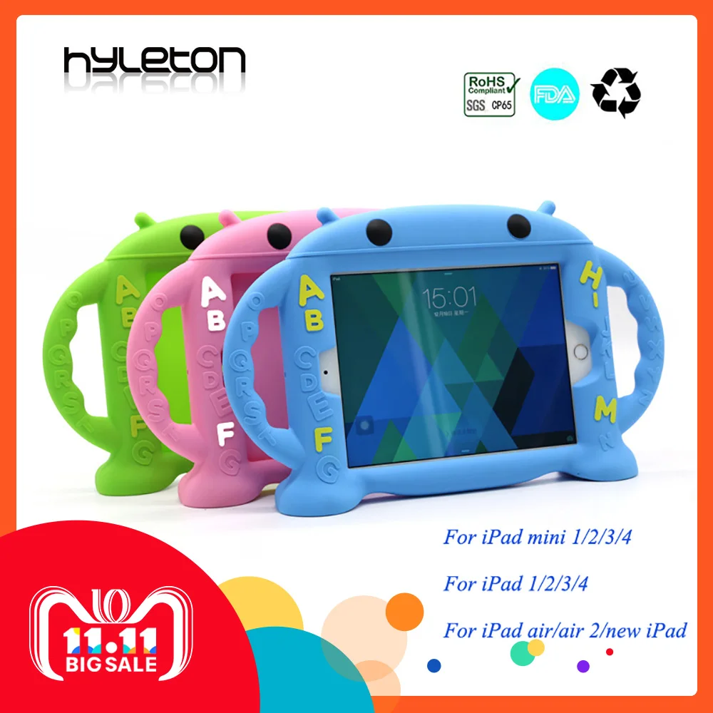 For Apple ipad 2 3 4 case 9.7inch Silicone case for ipad 1/2/3/4 Kids Protective Back Cover for ipad Waterproof with Holder For Apple ipad 2 3 4 case 9.7inch Silicone case for ipad 1/2/3/4 Kids Protective Back Cover for ipad Waterproof with Holder