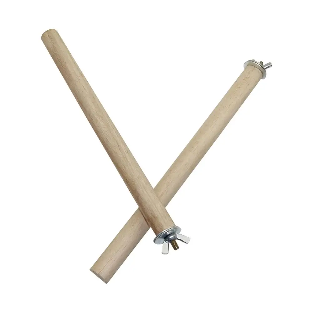 Parrot Pet Raw Wood Hanging Stand Rack Toy Parakeet Branch Perches For Bird Cage Pet Supplies 1 Pcs parrot toy bird toy bird perch stand