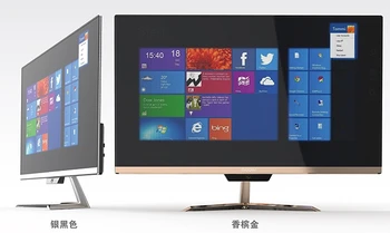شراءالكل في واحد الكمبيوتر المكتبية الألعاب المكاتب التجارية مع 19.5/23.6 بوصة شاشة Lcd كاملة Hd لوحة و I7/i5 رام 4/8 جيجابايت Ssd 120 جيجابايت