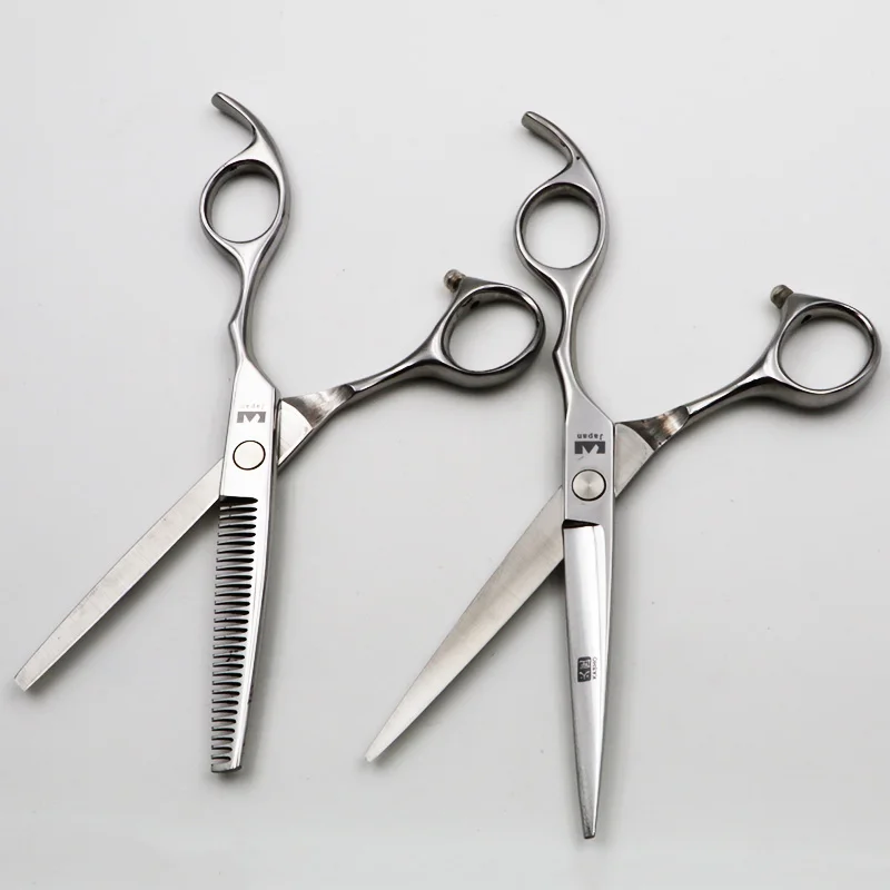 5 ''/5,5''/6 ''/6,5''/7 ''/7,5''/8 ''/9'' Парикмахерские ножницы резка и филировочные ножницы Professional Human& Dogs Hair Shears