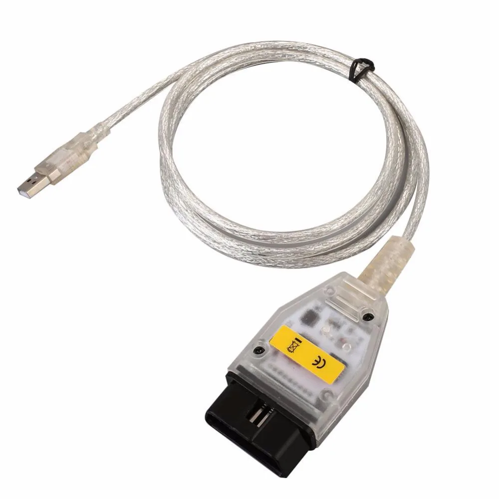 INPA K-CAN D-CAN OBD2 Interface Car Diagnostic Cable Wire For BMW Plastic 142cm