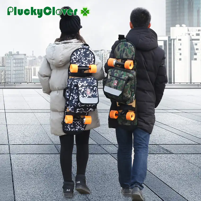 Camouflage Skateboard Bag Outdoor Sport Shoulder Double Rocker Camouflage Skateboard Bag Outdoor Sport