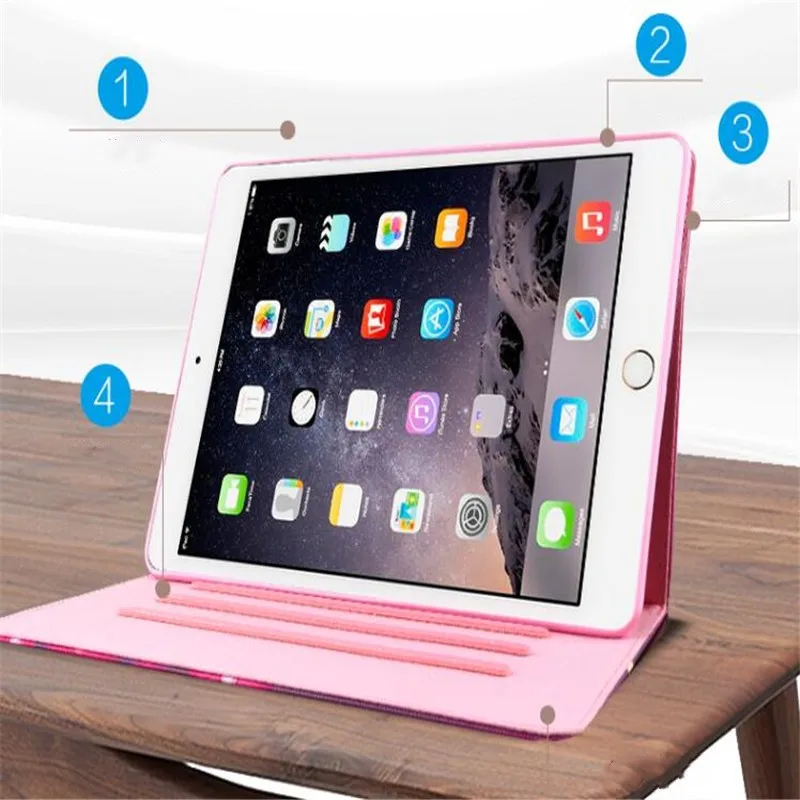 Кожаный чехол с красивым рисунком принцессы для ipad air 12/pro 9 7/2017 A1822/2018 A1893 общий