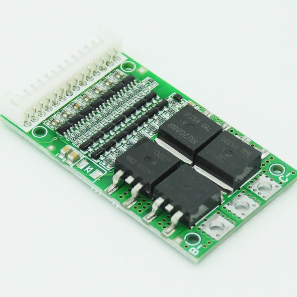 BMS 6S 7S 8S 9S 10S 11S 12S 13S 4.2V 25A Adjustable BMS Lithium Li-ion 18650 Battery Pack Protection Circuit Module PCB PCM  (3)