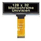 2,2" дюймовый 128*32 12832 24pins 24P желтый OLED дисплей модуль UG-2832ASYCG01 x 20 шт