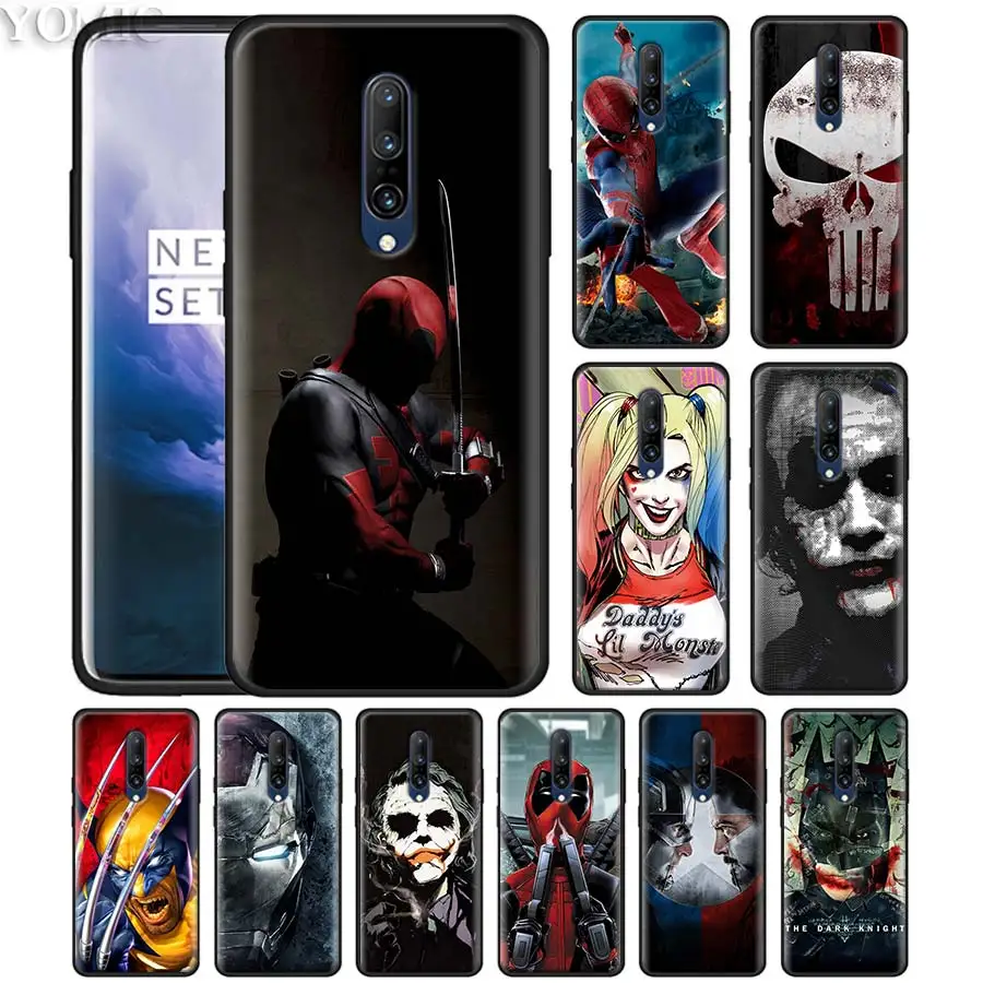 Marvel avengers Super Hero Phone Case for font b Oneplus b font font b 7 b