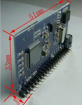 

Free Shipping! 1pc MP380 Player Module serial parallel MP3 decoder board